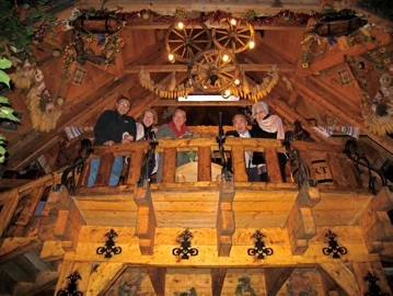 Outlaw's Restaurant outside Brasov, Romania