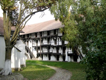 Rooms in the Church of Prejmer, Romania