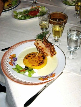 The Traista Ciobanului in Sibiu, Romania