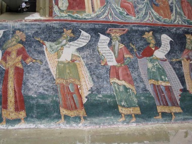 Fresco in Sucevita Monastery