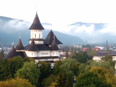 Church in Guru Humoruliu, Romania