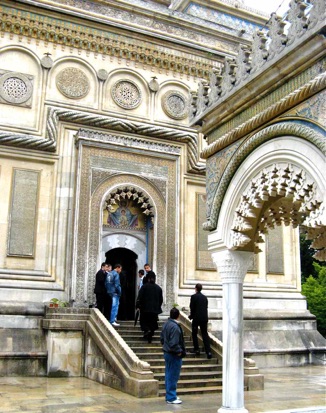 The church in Curtea de Arges