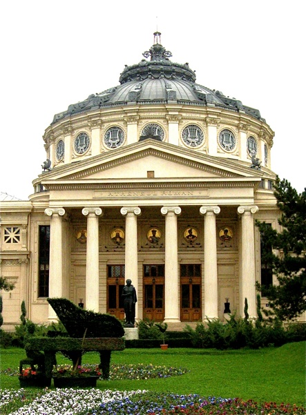 The Roman Athenaeum, Bucharest, Romania